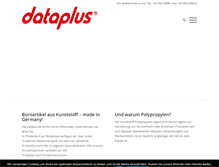 Tablet Screenshot of dataplus.de